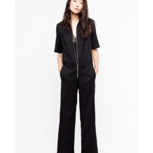 NEW $448 Zadig & Voltaire Wool Agrafes Jumpsuit